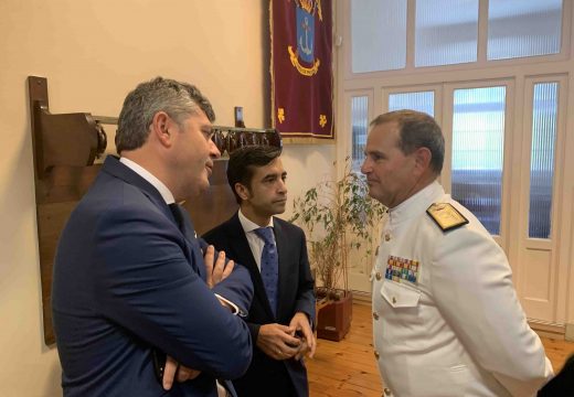 Ovidio Rodeiro participou na presentación do Cuartel Xeral da Forza de Protección da Armada no Pazo da Capitanía de Ferrol
